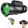 8x40 Monocular Telescope for Adults with Smartphone Adapter Tripod, High Power BAK-4 Prism & FMC Lens Monoculars for Bird Watching Camping Hiking Travel Scenery view 1