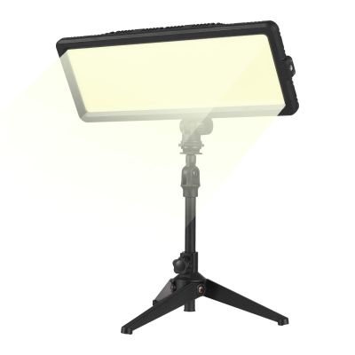 Andoer LED Video Light,16W Mini Photography Lamp Dimmable LED Light Portable Vlog Light 148 LED Beads NP-F Series Battery Powered 3200k-5600K Dimmable with 1/4in Cold Shoe Mount 1/4 in Threaded Hole