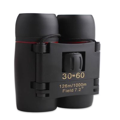 Binoculars 30x60 Zoom Outdoor Travel Compact Folding Telescope Hunting Day/Night