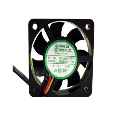 DFB401012H 12V 0.8W 4010 Cooling Fan, 40X40X10MM 3-Wire