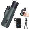 10X30 Monocular Telescope, Monoculars for Adults, High Power HD Compact Monocular BAK-4 Prism and FMC Lens, for Bird Watching, Travel Camping, Hiking view 1
