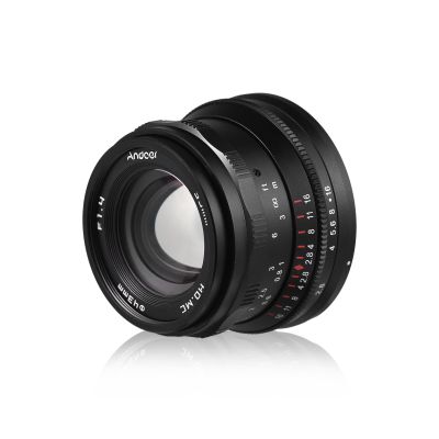 Andoer 35mm Fixed Focus Camera Lens, Full Frame Camera F1.4 Large Aperture with RF Mount, Compatible with Canon EOS/R/RP/R5/R6/R7 Mirrorless RF Mount Cameras
