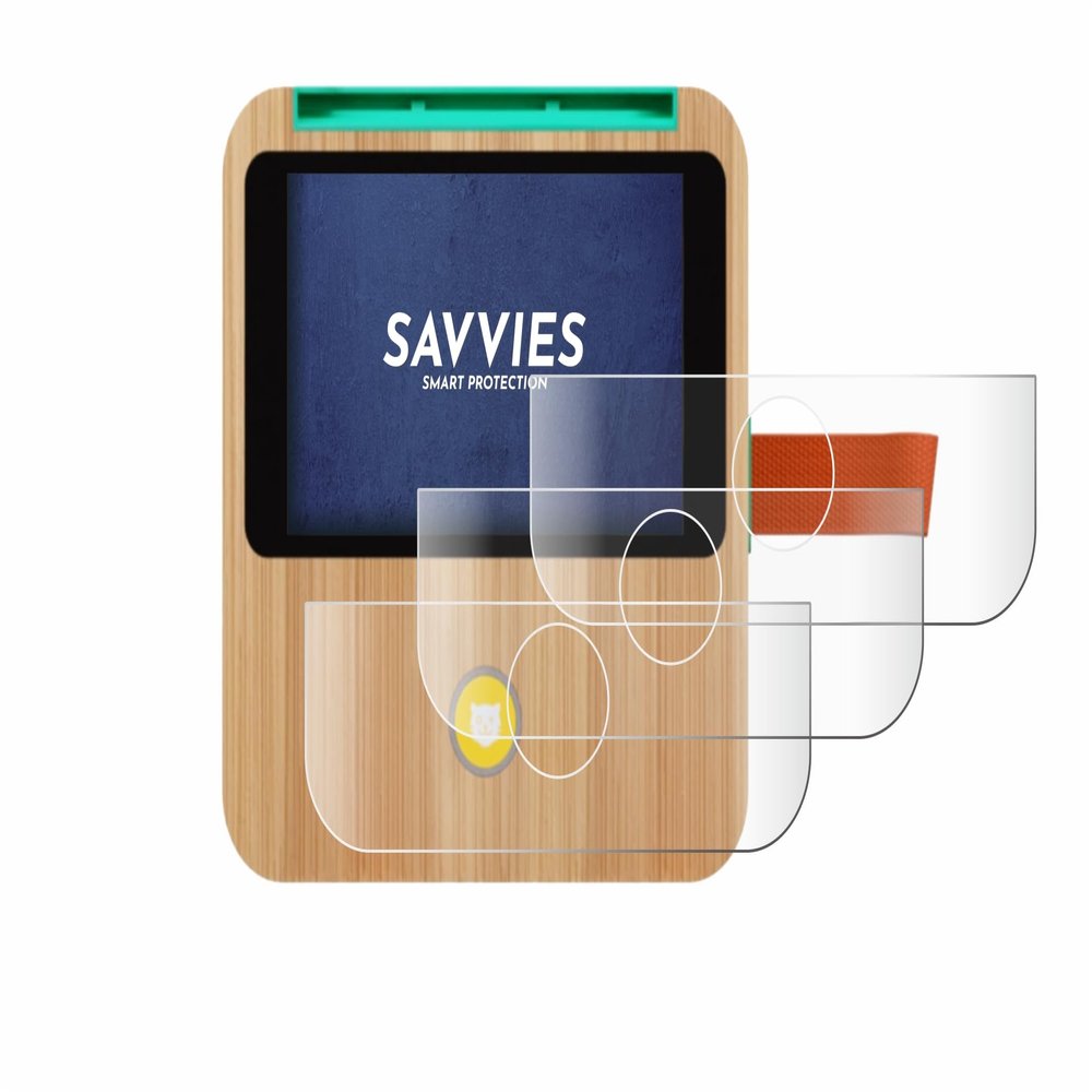 Savvies 4X Full-Screen Protection Film for tigerbox Touch Plus Full Cover Screen Protector 3D Curved [Edge to Edge, Scratch Proof, Ultra Clear]