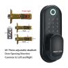 MiJob Electronic Lock for Tuya Smart Door Lock with WiFi Fingerprint/Smart Card/Password/Key/App Unlock Keyless Entry view 2