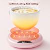 Tea Warmer for Desk,Coffee Warmer for Desk Auto Shut Off,Electric Coffee Cup Warmer with 3-Temp Settings,Smart Coffee Warmer for Desk Keep Coffee, Beverage, Hot Chocolate Warm (White) view 3