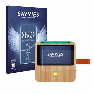 savvies Screen Protector for tigerbox TOUCH PLUS Protection Film Clear 18-Pack