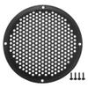 ACROPIX Universal 5" Car Speaker Grills Cover Mesh Round 5 Inch Audio Speaker Subwoofer Guard Protector Case with Mounting Screws Iron Black - Pack of 1 view 1