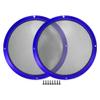 ACROPIX Universal 10" Car Speaker Grills Cover Mesh Round 10 Inch Audio Speaker Subwoofer Guard Protector Case with Mounting Screws Iron Blue - Pack of 2 view 1