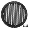 ACROPIX Universal 6" Car Speaker Grills Cover Mesh Round 6 Inch Audio Speaker Subwoofer Guard Protector Case with Mounting Screws Iron Black - Pack of 1 view 1