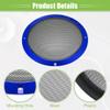 ACROPIX Universal 8" Car Speaker Grills Cover Mesh Round 8 Inch Audio Speaker Subwoofer Guard Protector Case with Mounting Screws Iron Blue - Pack of 4 view 4