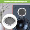 ACROPIX Universal 3" Car Speaker Grills Cover Mesh Round 3 Inch Audio Speaker Subwoofer Guard Protector Case with Mounting Screws Iron Silver Tone - Pack of 4 view 3