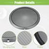 ACROPIX Universal 10" Car Speaker Grills Cover Mesh Round 10 Inch Audio Speaker Subwoofer Guard Protector Case with Mounting Screws Iron Gray - Pack of 4 view 4
