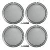 ACROPIX Universal 8" Car Speaker Grills Cover Mesh Round 8 Inch Audio Speaker Subwoofer Guard Protector Case with Mounting Screws Iron Gray - Pack of 4 view 1