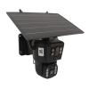 4K Security Camera Outdoor, Dual Lens Solar Powered Camera with 355 Pan Tilt, Motion Detection, Full Color Night Vision, 2 Way Talk, IP55 SD Cloud Storage, 24/7 view 1
