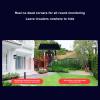 4K Security Camera Outdoor, Dual Lens Solar Powered Camera with 355 Pan Tilt, Motion Detection, Full Color Night Vision, 2 Way Talk, IP55 SD Cloud Storage, 24/7 view 2