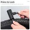 ROCKBROS Bike Cable Lock with 2 Keys, PVC-Coated Steel and Mount Bracket view 2