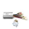 L-faster 24V 36V 350W Brushed Controller with Fuse Mount and Connectors Reverse Control Device 3 Speed for Bike Brush Motor (with Plugs, 36V 350W) view 1