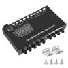 Luejnbogty 5-Band Car Audio Equalizer, Adjustable 5 Bands EQ Car Amplifier Graphic Equalizer with CD/AUX Input Select Switch,Black, 500273744A2 view 1
