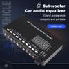 Luejnbogty 5-Band Car Audio Equalizer, Adjustable 5 Bands EQ Car Amplifier Graphic Equalizer with CD/AUX Input Select Switch,Black, 500273744A2 view 4
