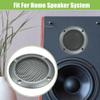 ACROPIX Universal 2" Car Speaker Grills Cover Mesh Round 2 Inch Audio Speaker Subwoofer Guard Protector Case with Mounting Screws Iron Gray - Pack of 4 view 3