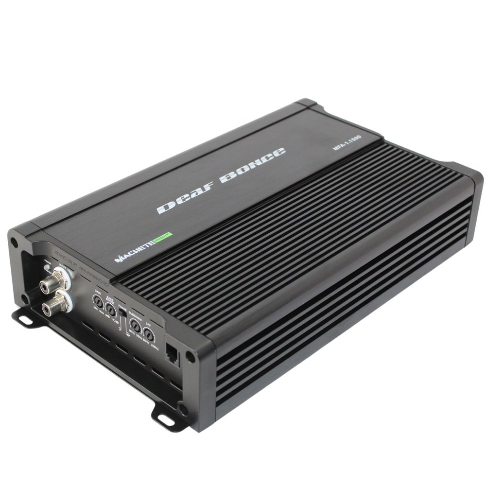 Deaf Bonce Machete Class D 1500 Watt RMS 1 Ohm Monoblock Amplifier MFA-1.1500