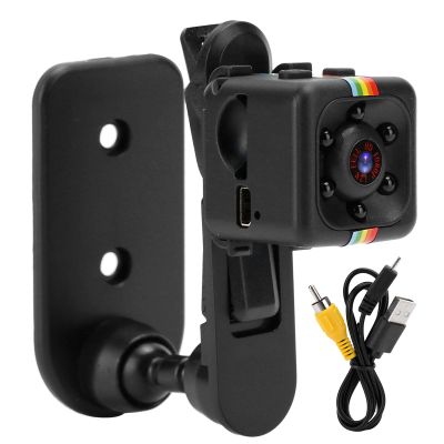 PilipaneCamera, Mini 1080P Camera, Unseen Spy Camera Portable Small SQ11 Portable Night Sight Camcorder with Motion Detection for Home Office Store Warehouse