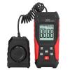 Digital Illuminometer, Handheld Ambient Temperature Measurer 200000LX High Accuracy Light Meter Automatic Power Off Illuminance Tester for Indoor Outdoor Grow view 1