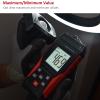 Digital Illuminometer, Handheld Ambient Temperature Measurer 200000LX High Accuracy Light Meter Automatic Power Off Illuminance Tester for Indoor Outdoor Grow view 3