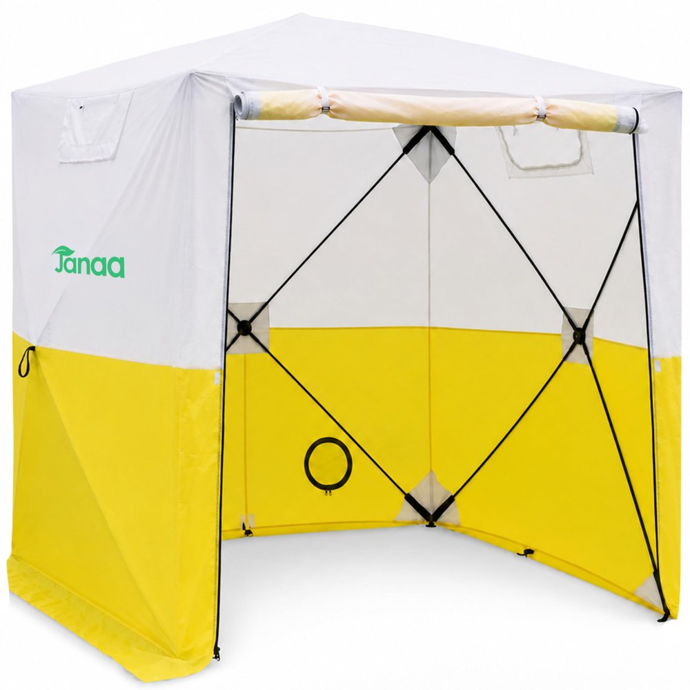 JAX3 Professional Pop Up Work Tent: Fiber Splicing, Welding, HVAC & More