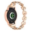 Women Bling Strap Compatible with Garmin Venu 2s Screen Protector Case and Metal Watch Band for garmin Venu 2s 40 mm TPU Soft Case Bumper wrist band (B rose gold,Venu 2s) view 3