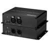 2 Port XLR Audio Over Fiber Optic Converter,Broadcast Balanced Audio 3pin XLR Fiber Extenders, FC Optical Module, Singlemode Single Fiber up to 20Km A Pair view 4