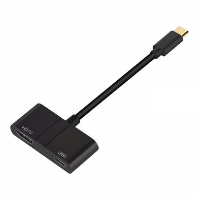 Fonus USB C to 4K TV Adapter Compatible with iPhone 15/Pro/Max/Plus - PD Port HDTV Video Hub Type-C Charger Port Projector Converter for iPhone 15/Pro/Max/Plus