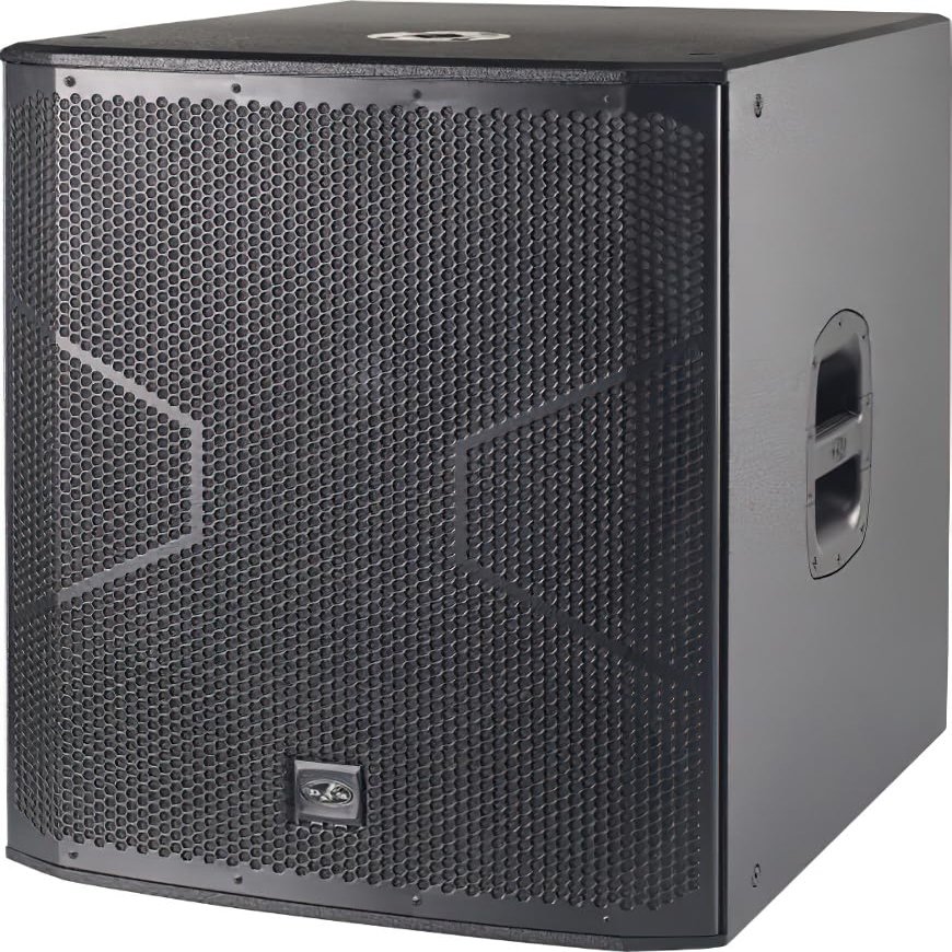 DAS Audio 10404980 Model ALTEA-718 Portable Subwoofer System, Black; 18" Loudspeaker; Compact Birch Plywood Enclosure; Pole Mount Socket for Satellite Systems; 3" Voice Coil; 2400W Peak Power