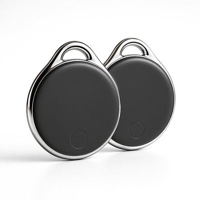 NIJITAG Smart Item Tracker by LINKSTYLE Unlimited Range with Apple Find My Network, Waterproof, Find Keys, Wallets, Luggage, Vehicles and Valuables, iOS Only (2Pack)