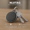 NIJITAG Smart Item Tracker by LINKSTYLE  Unlimited Range with Apple Find My Network, Waterproof, Find Keys, Wallets, Luggage, Vehicles and Valuables, iOS Only (2Pack) view 2