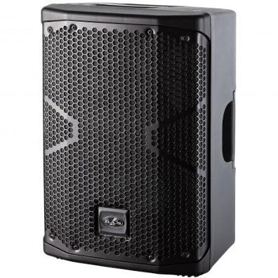 DAS Audio 10404990 Model ALTEA-408 Passive 2-Way Full Range PA System, Black; 8" Bass Loudspeaker; 1" Compression Driver; Built-in Rigging Points; Stand-mountable; 600W Peak Power Handling