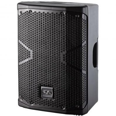 DAS Audio 10404990 Model ALTEA-408 Passive 2-Way Full Range PA System, Black; 8" Bass Loudspeaker; 1" Compression Driver; Built-in Rigging Points; Stand-mountable; 600W Peak Power Handling