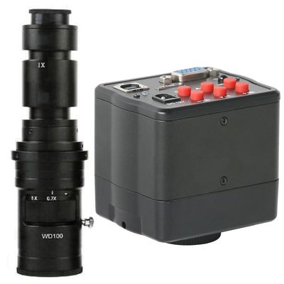 1080P 60FPS Camera VGA USB TF Video Microscope Camera 500X C-Mount Lens For Phone Tablet PC PCB