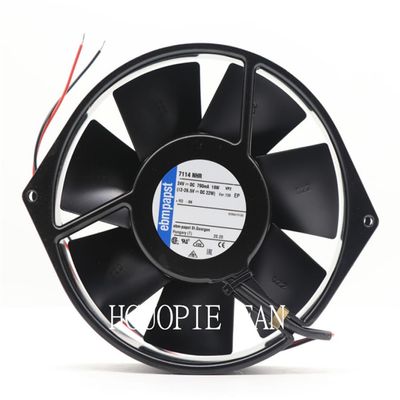 HGUOPIE for Ebm papst 7114NHR Var130 Axial Fan DC24V 790mA 19W Cabinet Inverter Cooling Fan