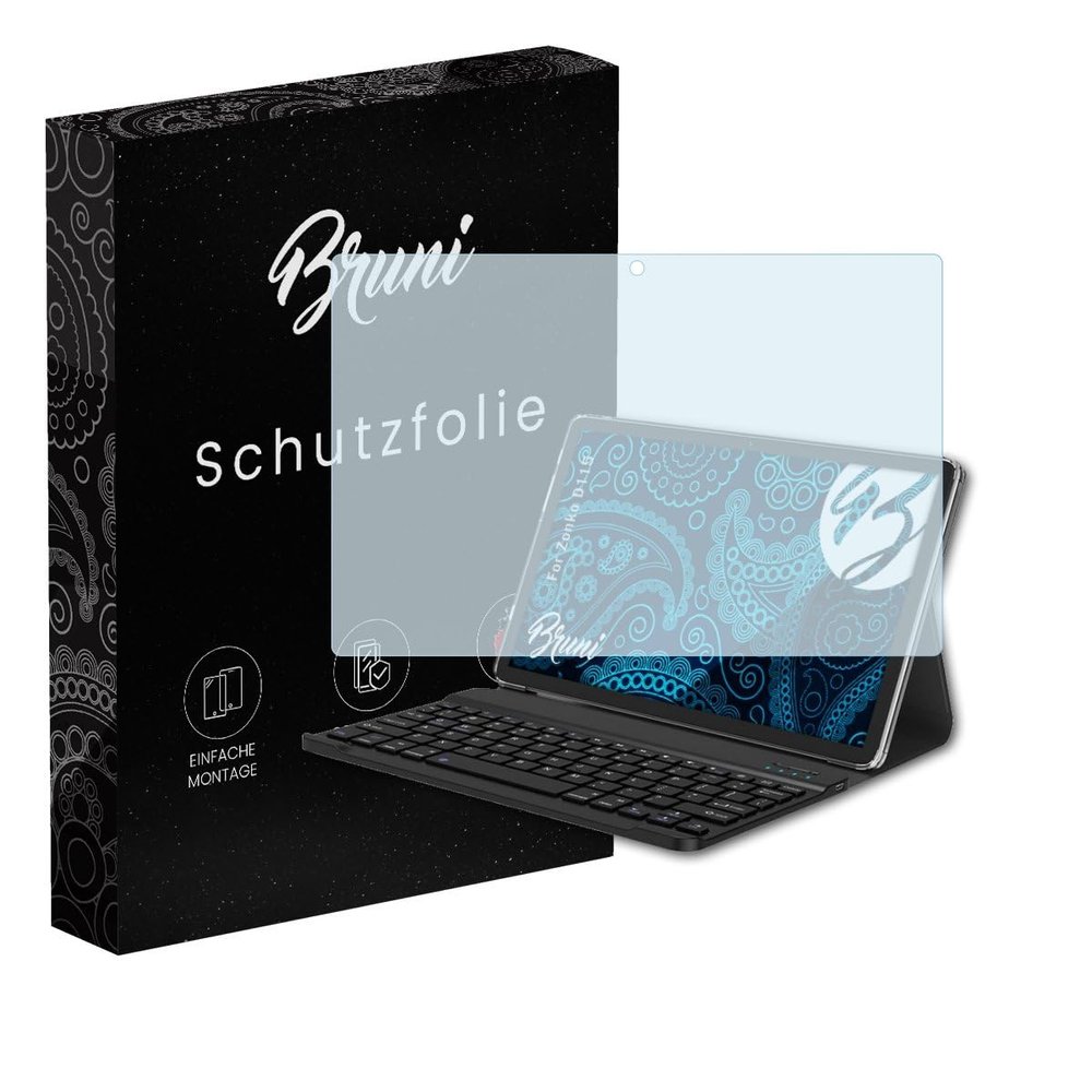 Bruni Screen Protector compatible with Zonko D115 Protector Film, crystal clear Protective Film (2X)