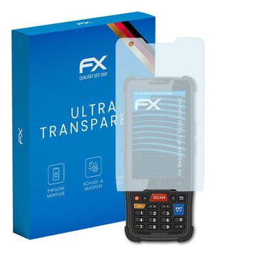 atFoliX Screen Protection Film compatible with MobyData M72 Digital Keyboard Screen Protector, ultra-clear FX Protective Film (3X)