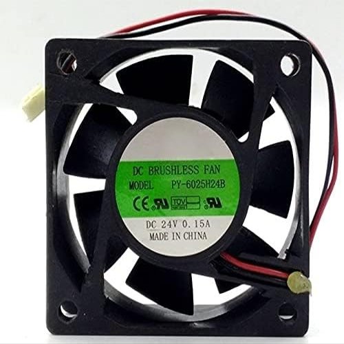 PY-6025H24B 60mm Cooling Fan 24V 0.15A 6025 Frequency Converter Cooling Fan
