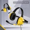 Arrowmax AHDH0032-YW-I2 Noise Cancelling Headset for IC-F1000 IC-F2000 IC-F3000 IC-F4000 IC-F3026 IC-V8 view 2