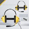 Arrowmax AHDH0032-YW-I2 Noise Cancelling Headset for IC-F1000 IC-F2000 IC-F3000 IC-F4000 IC-F3026 IC-V8 view 4
