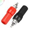 10 Pcs Audio Terminal Connector Binding Post 4mm Banana Jack Panel Mount view 4