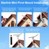 Starlink Mini Wall Mount, 12" J-Pole Mounting Bracket Kit for Starlink Mini, with Tilt Angle Adjustable Pipe Adapter for Better Signals, Compatible with Starlink Mini Dish view 4