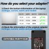 240W Gaming Laptop Charger Fit for Alienware 15 17 M15 M16 M17 M18X X51 R2 R3 R4 R5 R7 G3 G5 G7 15 5530 5535 5520 Fit for Precision M6800 M6700 M6400 J211H AC Adapter Power Supply view 2