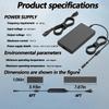240W Gaming Laptop Charger Fit for Alienware 15 17 M15 M16 M17 M18X X51 R2 R3 R4 R5 R7 G3 G5 G7 15 5530 5535 5520 Fit for Precision M6800 M6700 M6400 J211H AC Adapter Power Supply view 3