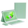kaitesi Keyboard Case Mouse for iPad Air 13 inch (M3/M2)/ iPad Pro 12.9 inch (6th/5th/4th/3rd Gen) Case with Magnetically Detachable Wireless Color Keyboard,Mint Green view 1