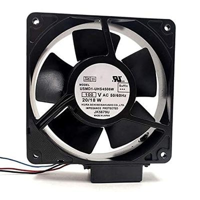 Beautyrankle USMD1-UHS4506W Ikura Cooling Fan 100V 20/18W 12012038mm Cooling Fan